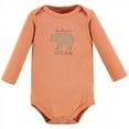 thumbnail image 7 of Hudson Baby Infant Boy Cotton Long-Sleeve Bodysuits, Forest Deer 5-Pack, 0-3 Months, 7 of 7