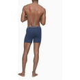 thumbnail image 4 of Calvin Klein Men's 5-Pack Cotton Stretch Wicking Boxer Briefs (Medium, Blues), 4 of 5