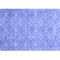 thumbnail image 1 of Ahgly Company Indoor Rectangle Abstract Blue Contemporary Area Rugs, 2' x 3', 1 of 4