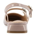thumbnail image 4 of Journee Womens Gretchenn Multi Strap Square Toe Mary Jane Flats, 4 of 9
