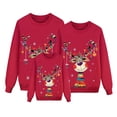 thumbnail image 6 of QTSHPN Family Matching Hoodie and Kids Holiday Printed Sweatshirt Cozy Outfit for Festive Family Photos Mom Christmas Sweatshirt Women, 6 of 6