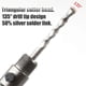 thumbnail image 3 of SDS Plus Hammer Drills Wall Hole Saw Drill Bit Set Cutter Tools with Round Shaft Concrete Cement Stone Hole Opener,60mm, 3 of 5