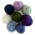 thumbnail image 2 of Wool Roving 12" .25oz 8/Pkg-Hydrangeas, 2 of 2