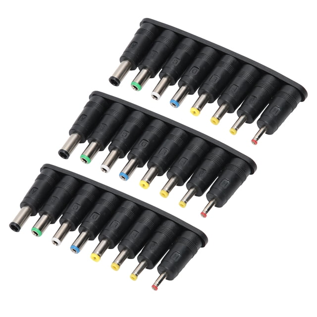 Conector de enchufe Intercambible, Cable de AlimentAción, 3 set Conveniente Práctica para los Teléfonos Inteligentes Luces LED