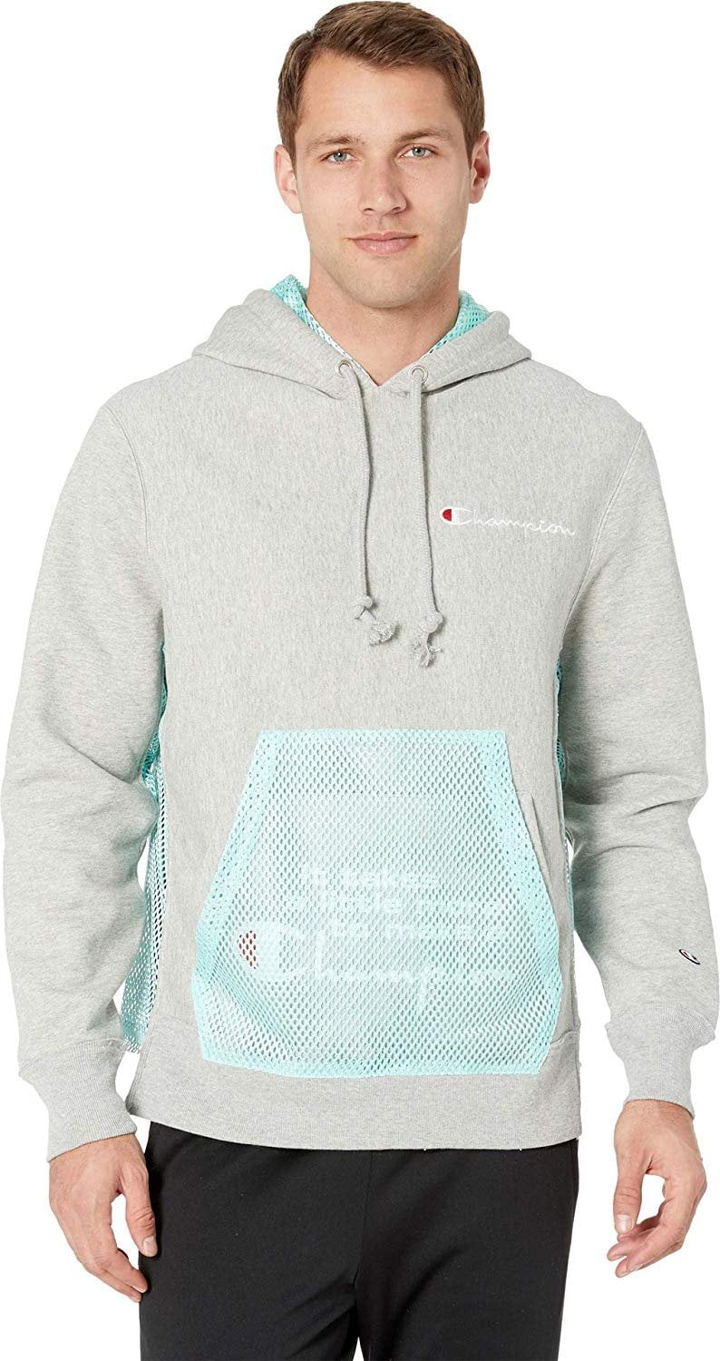 cdg split box logo hoodie
