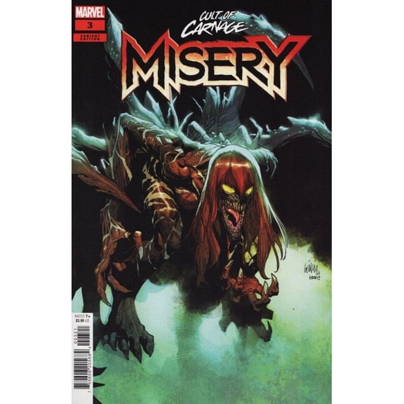 Cult of Carnage: Misery #3A VF ; Marvel Comic Book