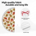thumbnail image 7 of Christmas Tree Skirt, Cute French Fries Hamburger Christmas Tree Decorations Indoor, Tree Skirts Mat With Tassel Trim for Halloween New Year Holiday Christmas Party Decor 36 Inches, 7 of 7