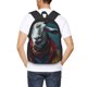 thumbnail image 4 of Fotbe Surrealist Goat Mochila para Hombre y Mujer - Tela Oxford 600D Resistente - Mochila Impermeable de Gran Capacidad para Escuela, Viajes y Senderismo, 4 of 6