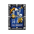 thumbnail image 2 of Playera Blusa Con Impresion De Los Musicos Alusivo A La Loteria Mexicana Dia De Muertos Tradicion Mexicana Color Verde Talla Mediana Marca Emil SaEs, 2 of 4
