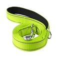 thumbnail image 4 of Reflective Dog Leash Comfortable Nylon Braided Heavy Duty 6ft Strong for Large and Medium Dogs Dog Training Leash for Running Pet Supplies fluorescent green, 4 of 8