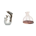 thumbnail image 1 of Estatua Moderna Y Abstracta De Cerámica Con Forma De Delfín Para Sujetar Corchos De Vino. Ideal Para Sala De Estar, Oficina, Chimenea, Mesa De Centro O Cocina. Un Regalo único., 1 of 8