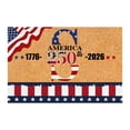 thumbnail image 1 of SIfdSeng Custom Last Name Doormat for 4th of July Patriotic Front Door Welcome Mat with and Design, 1 of 8