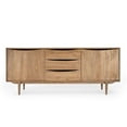 thumbnail image 3 of Beaumont Lane Mid-Century Wood Accent Sideboard in Natural Finish, 3 of 10