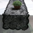thumbnail image 4 of Polyester Lace Table Runner  Lace Table Runner Perfect For Halloween  Dinner Parties And Scary Movie Nights, 4 of 5