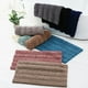 thumbnail image 2 of Bearachild Alfombra de chenilla que no se desprende, textura suave, buena sensación de paso, alfombra absorbente para baño y cocina Juegos de accesorios de baño Blanco lechoso, 2 of 6