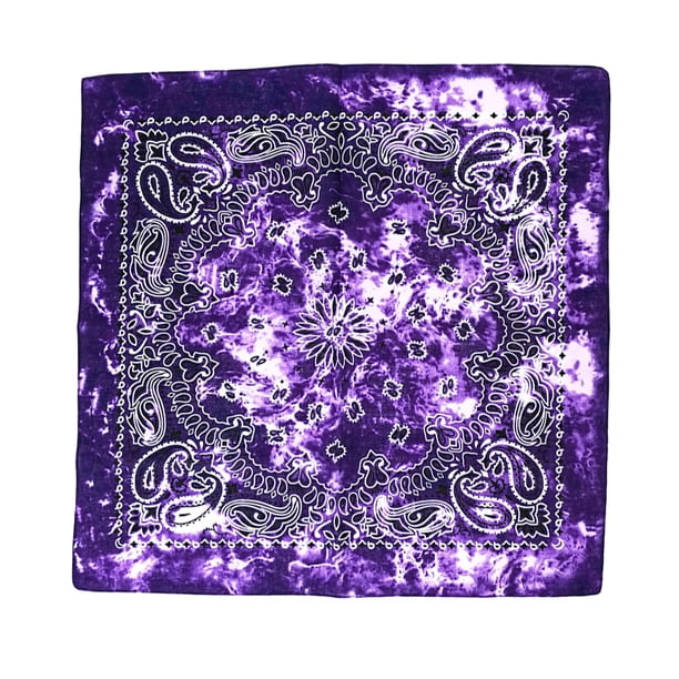 Minnieouse Pañuelo Ropa a juego Head Wrap Bufanda DIY Crafting Cuadrado Moda Bandanas Compras Púrpura Type3 NO3
