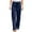 Blue, variant on LUOGENLI Female Casual Pants Womens Cotton Linen Fashion Long Pant Elastic Waist High Waist Casual Trousers Cotton Casual Pants Women Plus Size Yellow Womens Casual Pants Slim Fit 36X31 Blue XL