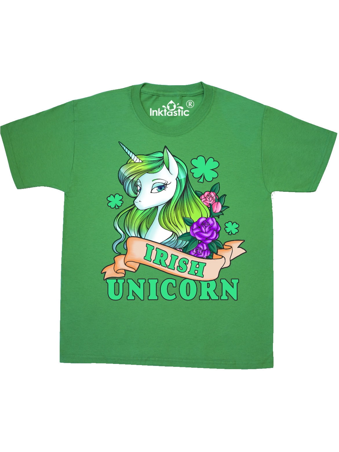 inktastic My Cousin Loves Me with Cute Rainbow Unicorn Baby T-Shirt