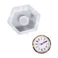 thumbnail image 2 of Relojes de mesa Modelo de silicona Reloj de mesa Modelos de resina Herramienta para hacer joyas para Hexágono, 2 of 9