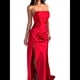 thumbnail image 1 of Vestido Elegante de Noche para Mujer, Sin Mangas, con Hombros Descubiertos, Ajustado, y Formal para Fiesta. Rojo M, 1 of 7