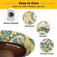 thumbnail image 6 of Yellow Bandanna Round Table Cover, Ethnic Indian Style Waterproof Fitted Tablecloths for 36"-44" Tables, Washable Picnic Table Cover for Camping Dining Indoor Outdoor, 6 of 9