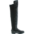 thumbnail image 6 of BAMBOO MONTEREY-05 Women's Stretch Back Side Zipper Low Heel Over The Knee Boots, 6 of 7