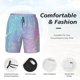 thumbnail image 3 of Fotbe Fantasy Gradient Traje de Baño para Hombre – Shorts de Natación de Secado Rápido con Forro y Bolsillos-Small, 3 of 6