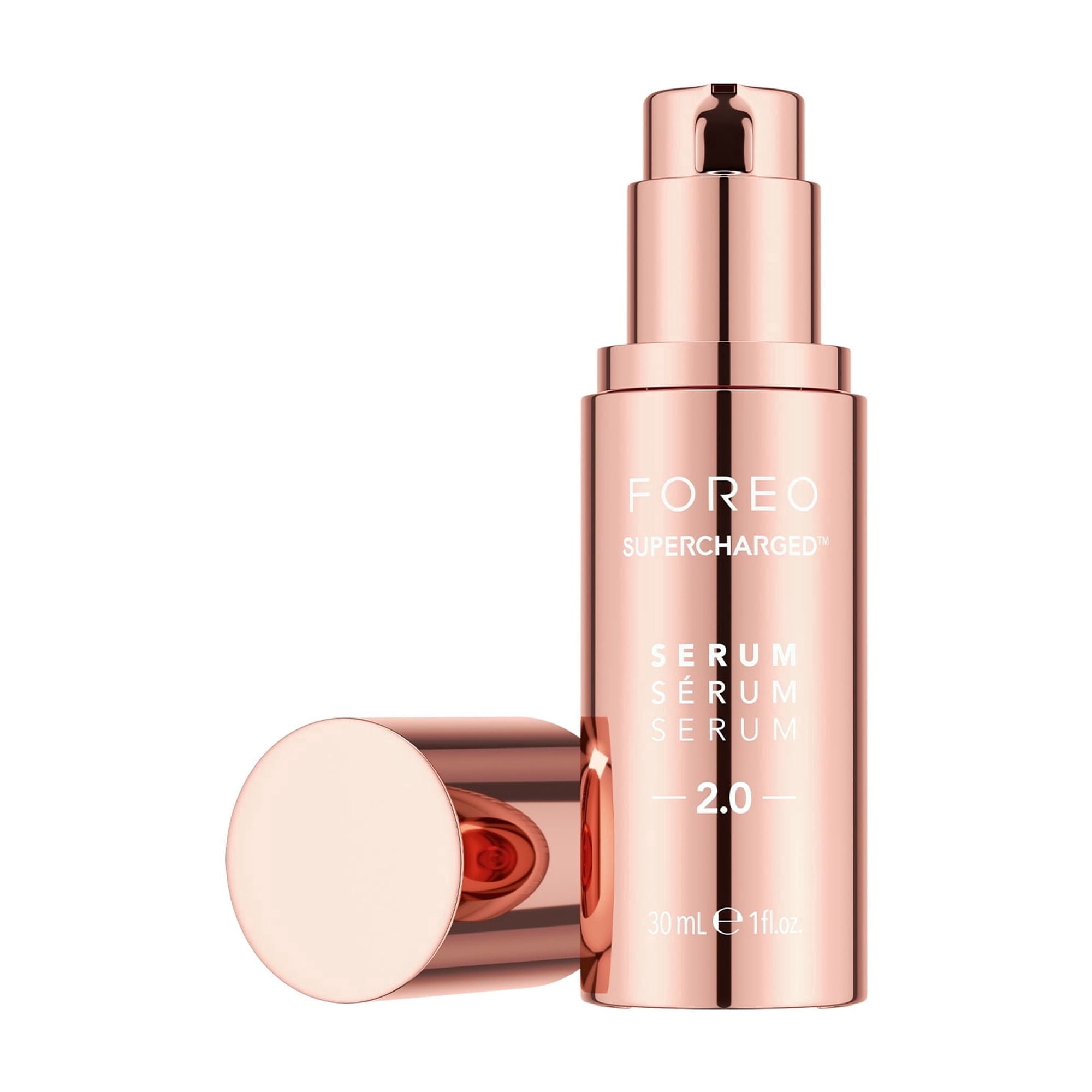 FOREO SUPERCHARGED SERUM 2.0 Conductive Gel - Hyaluronic Acid & Squalane - 1 fl.oz