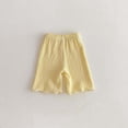 thumbnail image 4 of Cute Summer Shorts Solid Elastic Casual Shorts for Kids, 4 of 8