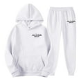 thumbnail image 3 of WILLBEST Sudaderas para Hombre, Conjunto De Sudadera con Capucha Deportiva De Manga Larga con Estampado De Letras Informal A La Moda De Otoño e Invierno para Hombre y Mujer XXXGrande, 3 of 3