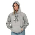 thumbnail image 4 of Melted Drop Ice Cream Floor Unlucky Unisex Plus Fleece Graphic Hoodie Brisco Brands 3X, 4 of 5