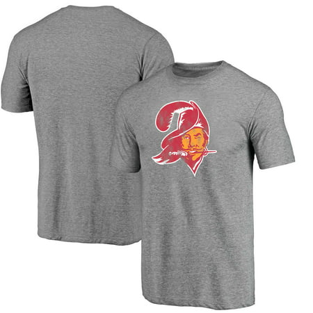 Tampa Bay Buccaneers NFL Pro Line Throwback Logo Tri-Blend Short Sleeve T-Shirt -