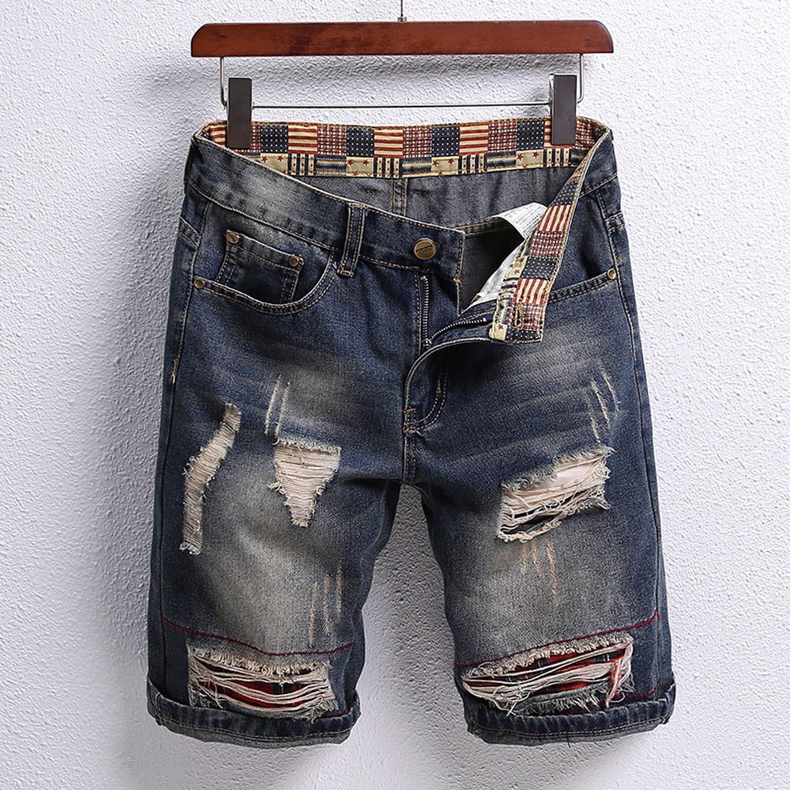 Distressed shorts men 2025