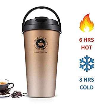 Details about   Stainless Steel Double Insulated Thermal Coffee Mug Drinking Cup Flask w/ Lid 