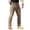 Khaki, variant on Men's Construction Cargo Pants Ripstop Hiking Big and Tall Work Trousers