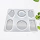 thumbnail image 3 of Molde de resina de silicona para colgantes, moldes para joyería con orificio para colgar, para hacer manualidades de joyería DIY., 3 of 7