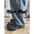 thumbnail image 4 of Sandalias de verano con suela gruesa y diseño de calavera de diablo estilo gótico punk para hombre y mujer, antideslizantes, alternativas, 4 of 6