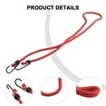 thumbnail image 4 of 2Pcs Camping Elastic Rope Elastic Cord Luggage Rope With Straps Hook Clothesline, 4 of 8