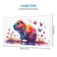 thumbnail image 2 of Cauagu Watercolor Butterfly Guinea Pig for Large Mouse Pad,XXL Extended Gaming Mouse Mat Long Extended Desk Mat Big Desk Pad Mat(16 x 29.5in) for Work/Game/Office/Home, 2 of 8