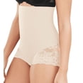 thumbnail image 3 of MAIDENFORM Transparent/Nude Tame Your Tummy Shaping Brief, US 2X-Large, NWOT, 3 of 4