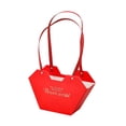 thumbnail image 3 of Bolso para guardar ramos de flores, arreglo floral, caja de regalo de papel para graduación Rojo, 3 of 9