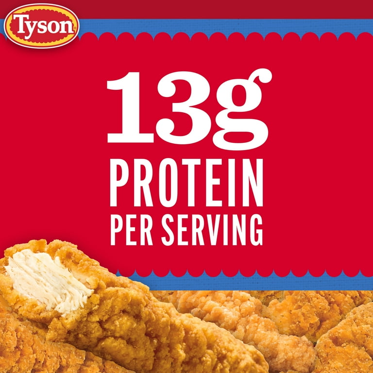 Tyson Crispy Chicken Breast Strips Family Pack 40 oz Fully Cooked