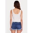 thumbnail image 4 of Women's Ditsy Floral Print Henley Tank Top, 4 of 4