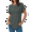 Green, variant on Women Short Sleeve Tunic Tops Black S