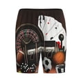 thumbnail image 6 of Daiia Casino And Sports Mens Woven Stretch Pajama Short,Short Pajama Pants-Large, 6 of 7