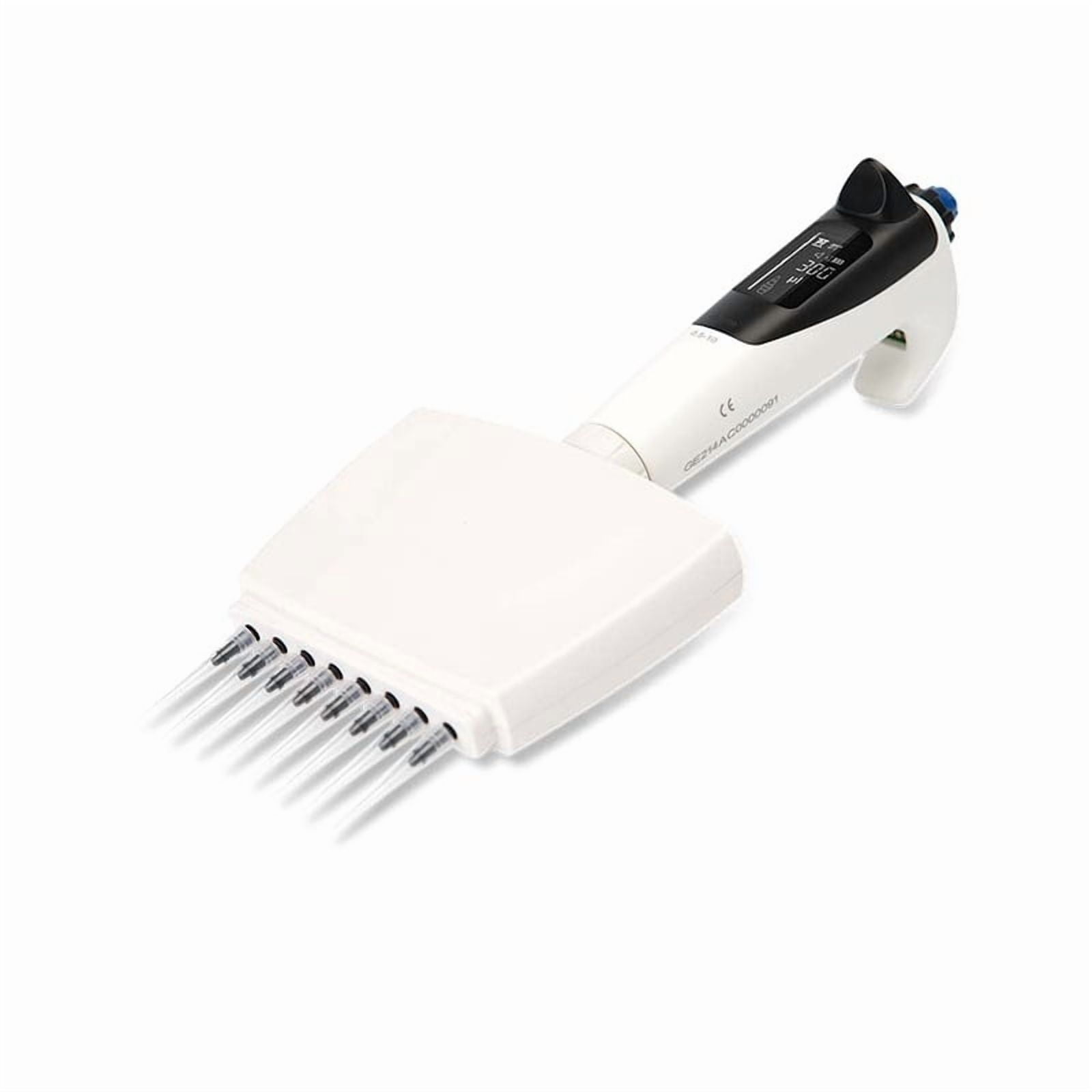Multi-function Electric Eight-channel Pipette 0.5-10ul/10-100ul/30-300uldPette Electric Pipette Lab Pipettor ,Precision & Accuracy
