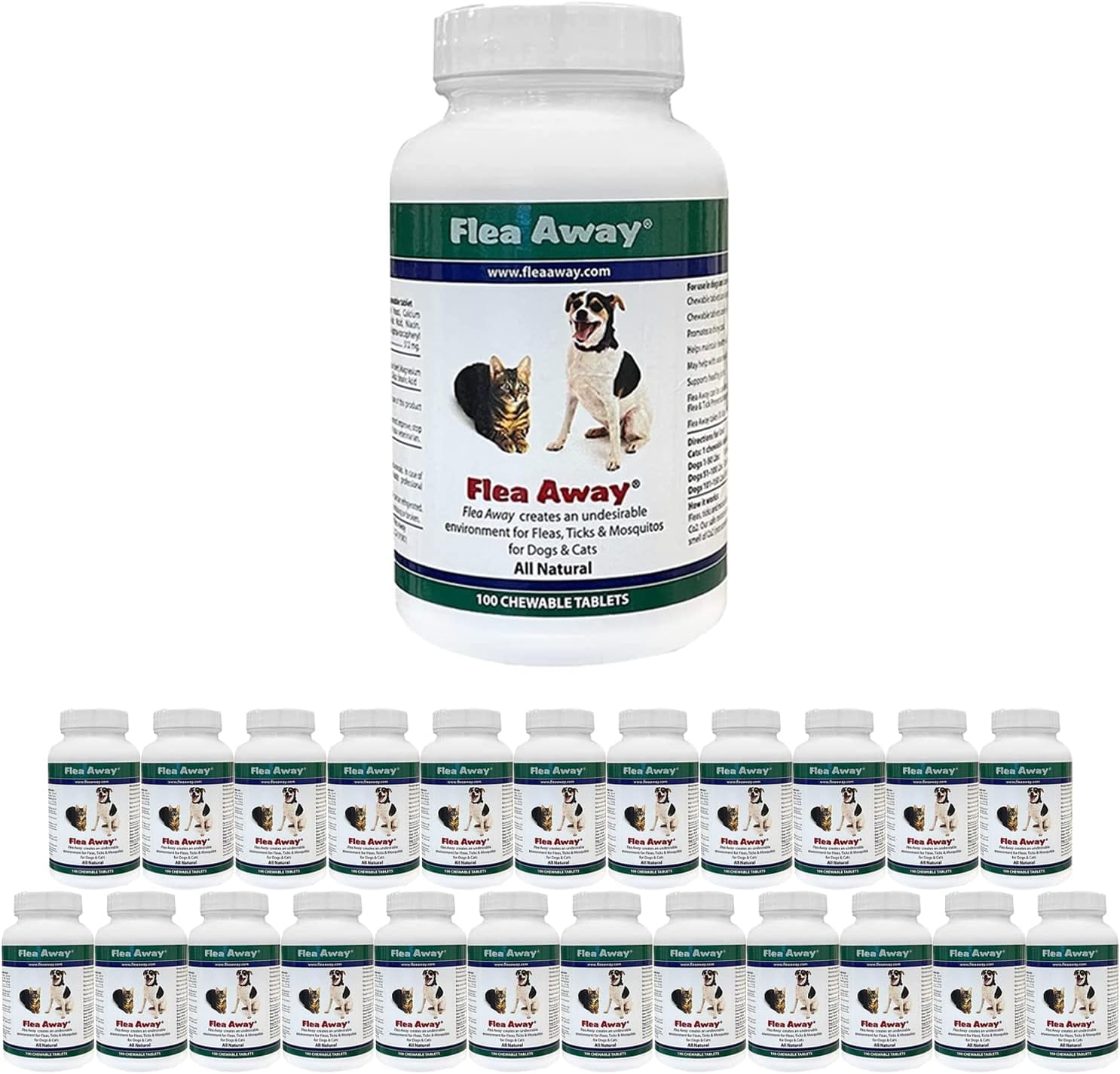 Flea Away All Natural Flea, Tick, and Mosquito Repellent for Dogs and