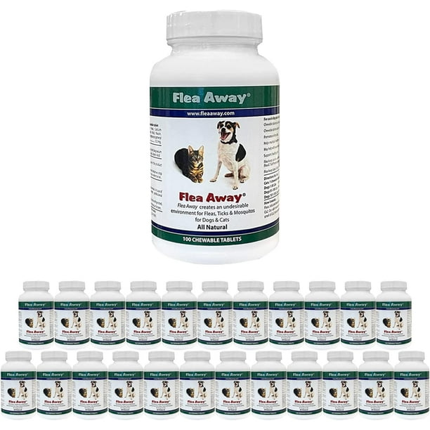 Flea Away All Natural Flea, Tick, and Mosquito Repellent for Dogs and