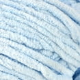 thumbnail image 4 of Crafted by Catherine Plush Chenille Yarn for Knitting, Crocheting and Amigurumi - 2 Pack (8.8 oz / 250g, 152 yards each skein), Dusty Blue, Gauge 6 Super Bulky, 4 of 6