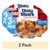 (2 pack) DINTY MOORE Beef Stew, Shelf-Stable, 12 Grams Protein, 9 oz Plastic Microwaveable Tray (3 Pack)